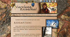 Desktop Screenshot of carolannrosenthal.com
